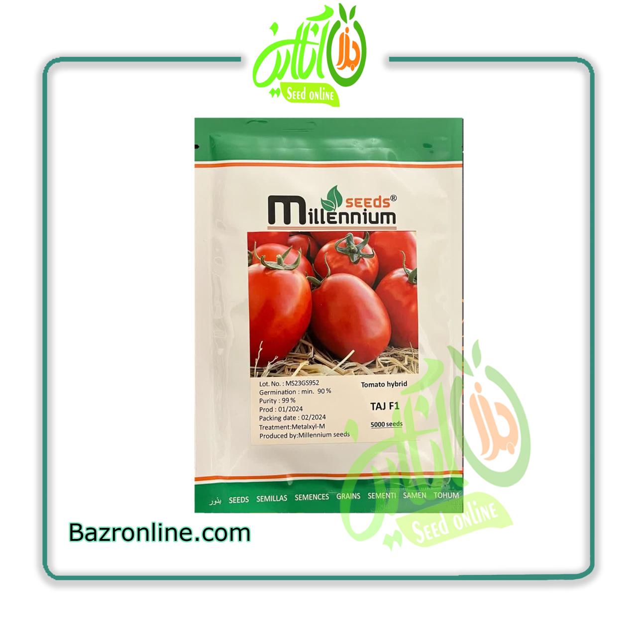 بذر گوجه فرنگی تاج